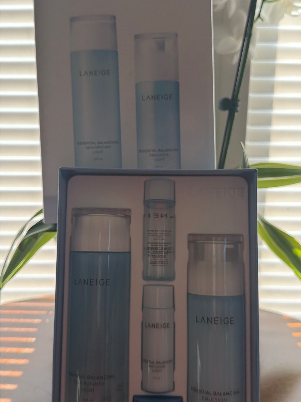 LANEIGE Hydrating Skincare Set - Light Blue